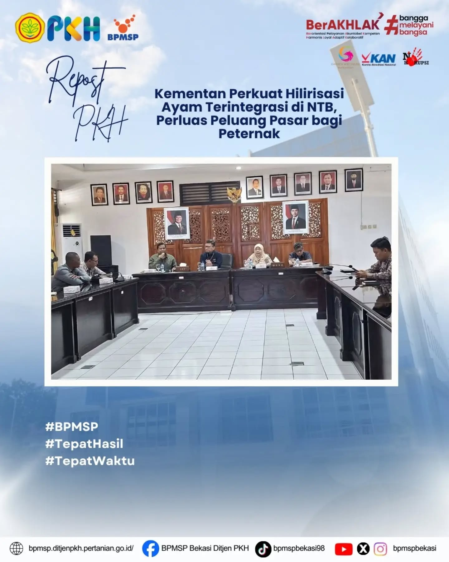 Kementan Perkuat Hilirisasi Ayam Terintegrasi di NTB, Perluas Peluang Pasar bagi Peternak